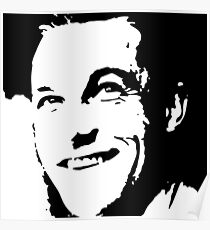 Gene Kelly Silhouette Poster