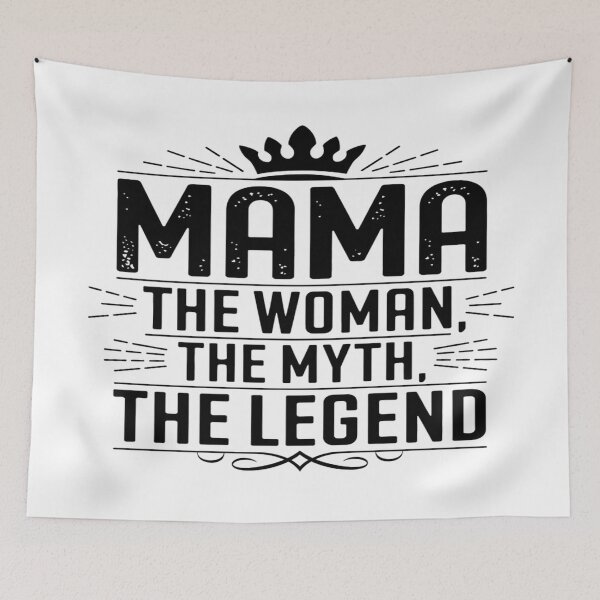 Item preview, MAMA – The Woman, The Myth, The Legend | Mother’s Day Gift designed and sold by Rajasekar.