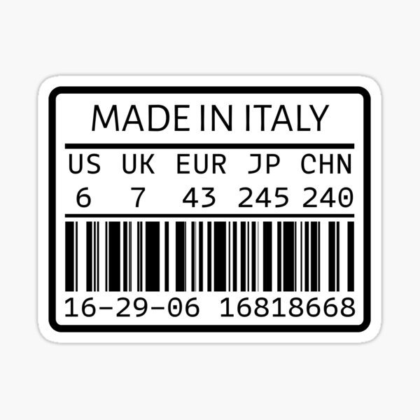 Item preview, Made In Italy designed and sold by PatchMerch.