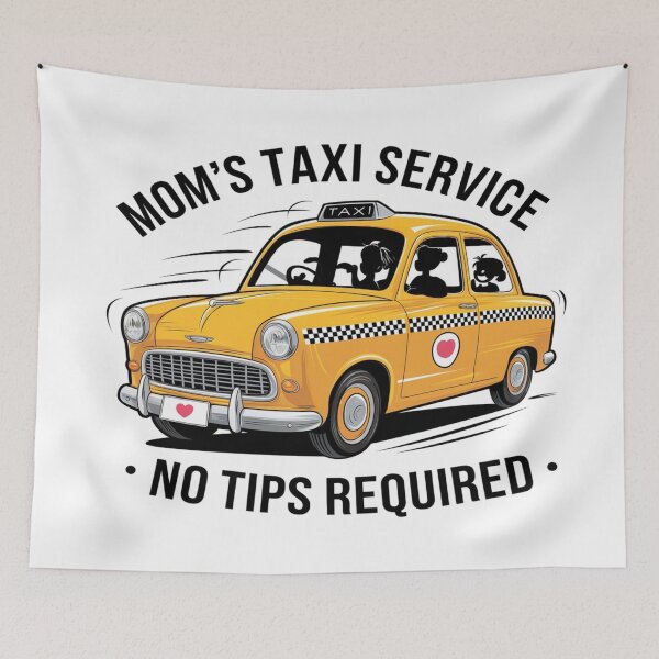 Item preview, Mom’s Taxi Service – Fun Mother’s Day Gift designed and sold by Rajasekar.