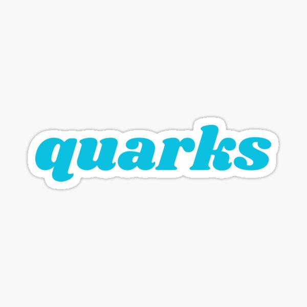 Item preview, quarks, Blue Font designed and sold by RedParker.