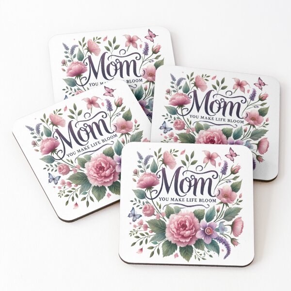 Item preview, Mom, You Make Life Bloom – Mother's Day Gift  designed and sold by Rajasekar.
