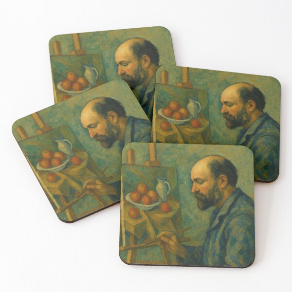 Item preview, Cézanne Painting Still Life with Apples designed and sold by giant_ani.