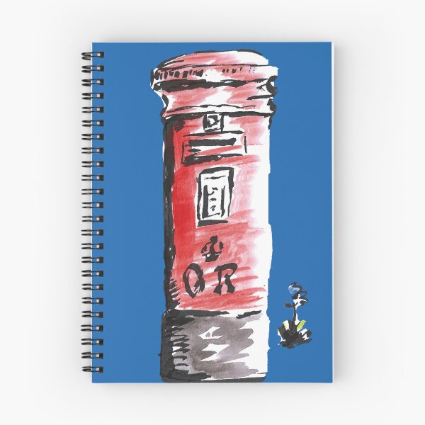 Item preview, Cartoon of English post box designed and sold by iancoppack.