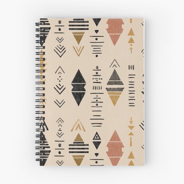 Item preview, Tribal Arrow Symbols in Terracotta and Gold designed and sold by Moisky Patterns.
