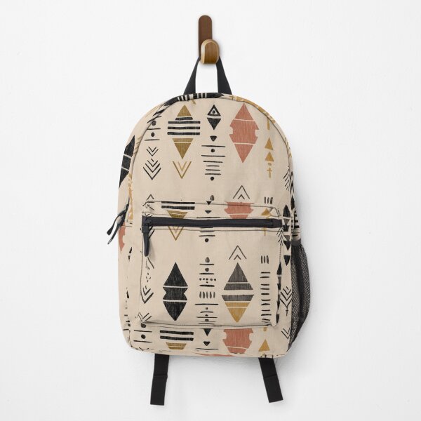 Item preview, Tribal Arrow Symbols in Terracotta and Gold designed and sold by Moisky Patterns.