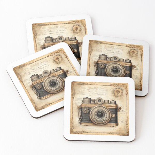 Item preview, Vintage camera sticker designed and sold by I-R-A.