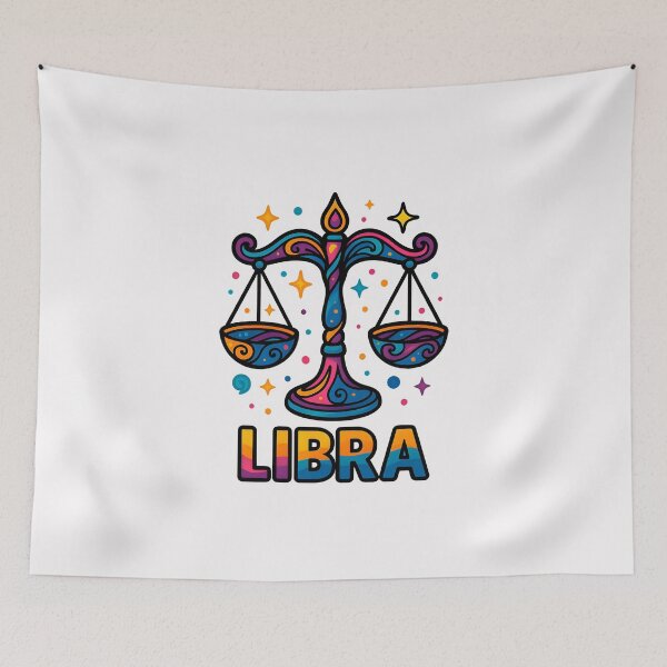 Item preview, Libra Zodiac Sign T-Shirt – Balanced & Stylish Horoscope Design 2 designed and sold by sifo2024.