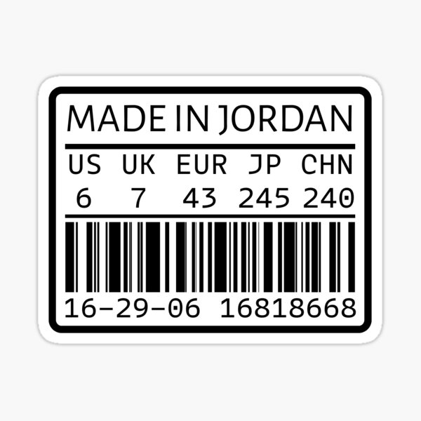 Artikel-Vorschau von Hergestellt in Jordanien, designt und verkauft von PatchMerch.