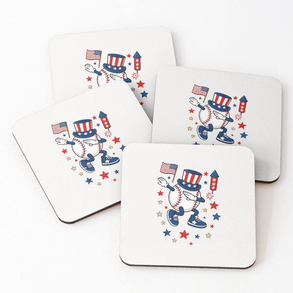 Item preview, Dabbing Baseball 4th Of July USA American Flag Boys designed and sold by facegm.