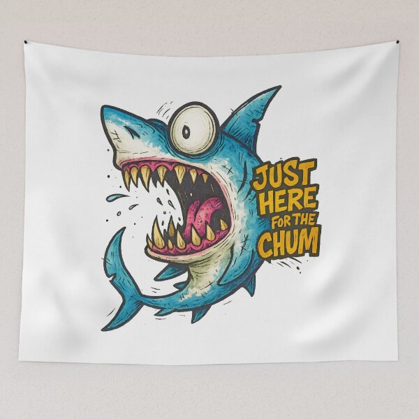 Item preview, Rogue Graffiti Shark Chum Feast designed and sold by AtuqStudio.