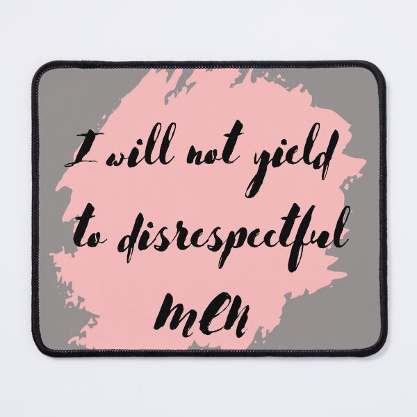 Item preview, I will not yield  designed and sold by SimplyNerdia.