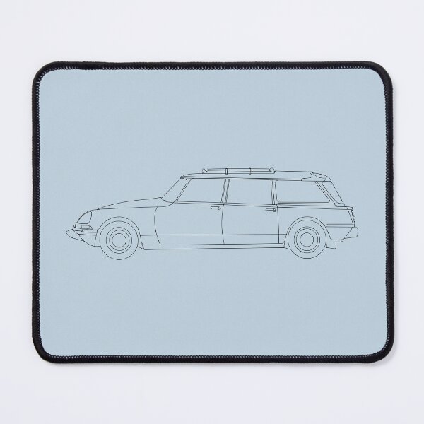 Item preview, ID Familiale - Break | black line art designed and sold by knappidesign.