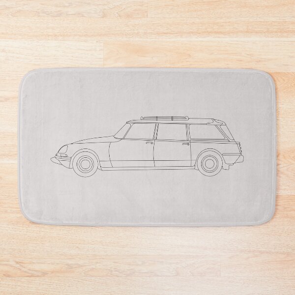 Item preview, ID Familiale - Break | black line art designed and sold by knappidesign.