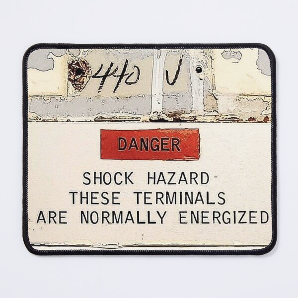 Item preview, DANGER - Shock Hazard designed and sold by MK McLaren.