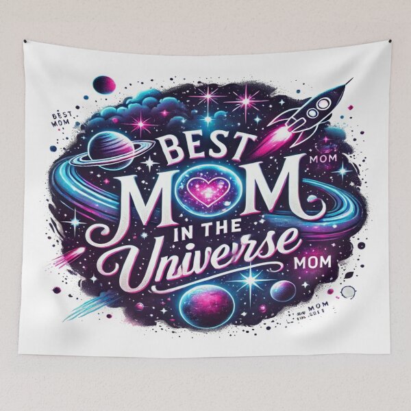 Item preview, Best Mom in the Universe – Cosmic Mother’s Day Gift  designed and sold by Rajasekar.