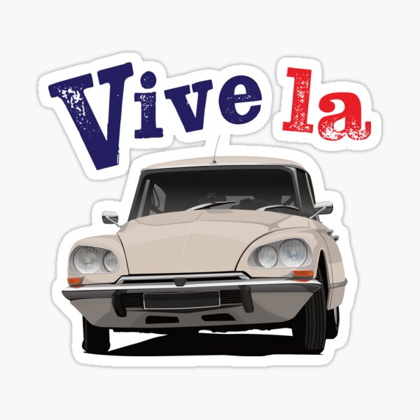 Item preview, Vive la ID/DS - beige car designed and sold by knappidesign.