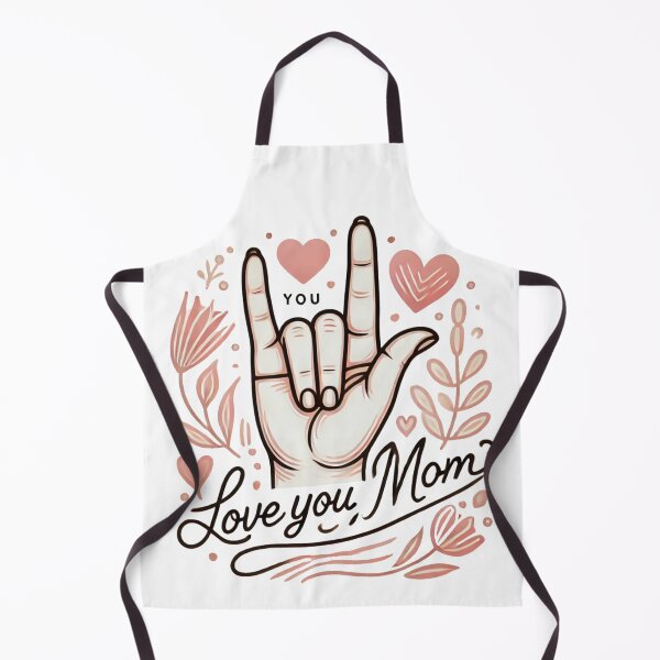 Item preview, Love You, Mom – ASL Hand Sign Mother's Day Gift designed and sold by Rajasekar.