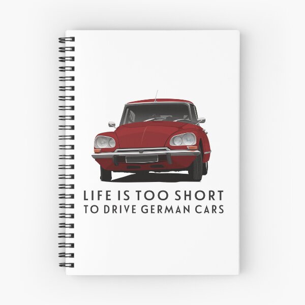 Item preview, Life is too short to drive German cars - DS in dark red designed and sold by knappidesign.