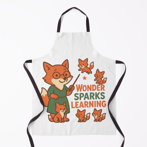 Item preview, Wonder Sparks Learning – Cute Baby Foxes Quote for Kids & Teachers designed and sold by Educational Prints & Fun ABC Designs.