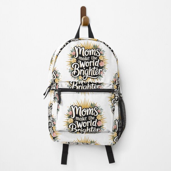 Item preview, Moms Make the World Brighter – Heartfelt Mother’s Day Gift designed and sold by Rajasekar.