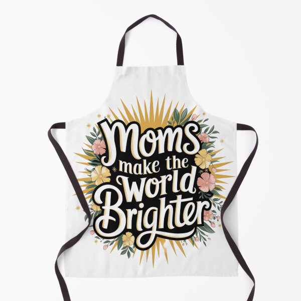 Item preview, Moms Make the World Brighter – Heartfelt Mother’s Day Gift designed and sold by Rajasekar.