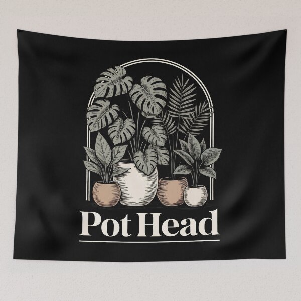Item preview, Pot Head - For Plant Lovers and Gardeners designed and sold by Altered Pixels.