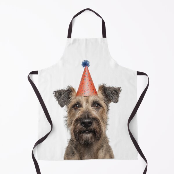 Item preview, Cute Berger Picard dog with Party Hat Birthday Celebration designed and sold by LazyOwlStore.