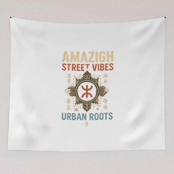 Item preview, Amazigh Pulse – Street Culture Reimagined ⵣ designed and sold by salimarts5dz.