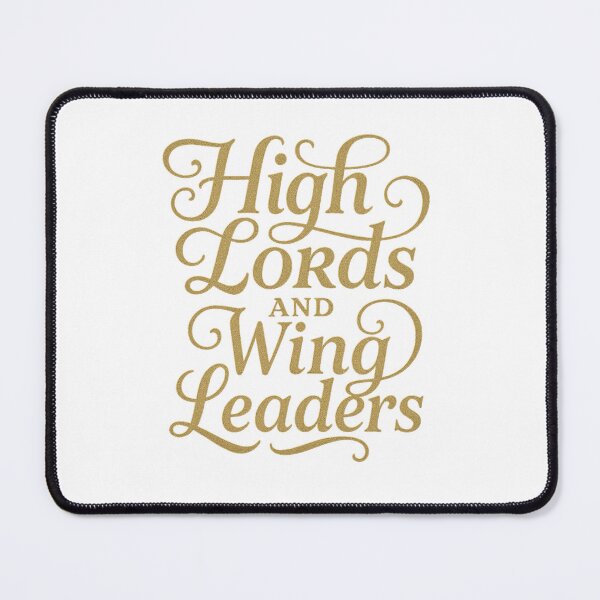 Item preview, High Lords and Wing Leaders Script Fantasy Design designed and sold by BrokenCrownDesigns.