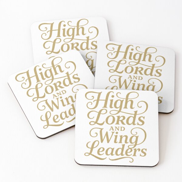 Item preview, High Lords and Wing Leaders Script Fantasy Design designed and sold by BrokenCrownDesigns.