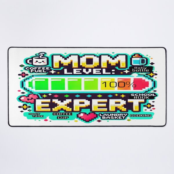 Item preview, Mom Level: Expert – The Ultimate Mother’s Day Gift! designed and sold by Rajasekar.