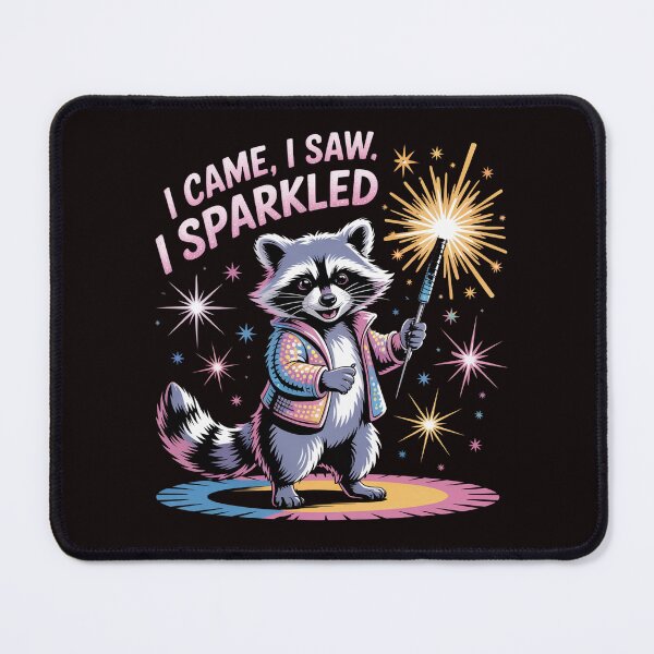 Item preview, Feral Glitter Free 4th of July – I Came I Saw I Sparkled designed and sold by Slavicsoul.