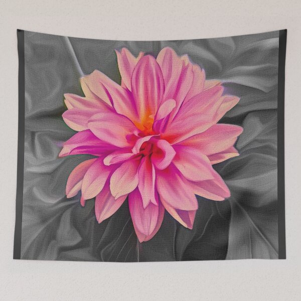 Item preview, Tiny Dahlia on B&W 5 designed and sold by BloomingbySJ.