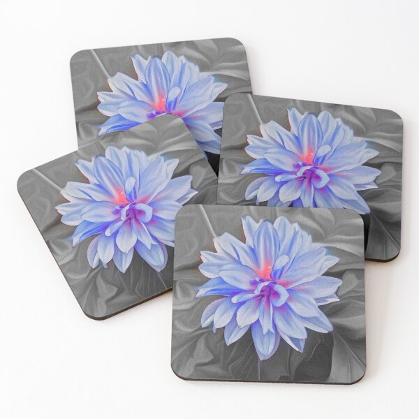 Item preview, Tiny Dahlia on B&W 7 designed and sold by BloomingbySJ.
