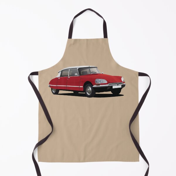 Item preview, DS19 illustration, red with white top designed and sold by knappidesign.