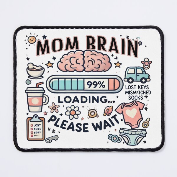 Item preview, Mom Brain Loading – The Best Momma Life Gift! designed and sold by Rajasekar.