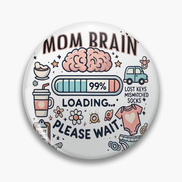 Item preview, Mom Brain Loading – The Best Momma Life Gift! designed and sold by Rajasekar.