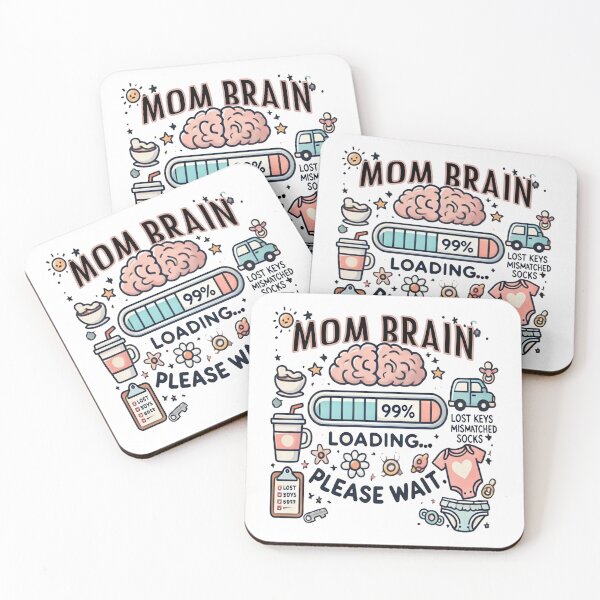 Item preview, Mom Brain Loading – The Best Momma Life Gift! designed and sold by Rajasekar.
