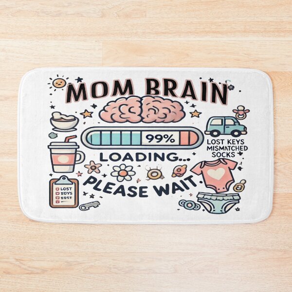 Item preview, Mom Brain Loading – The Best Momma Life Gift! designed and sold by Rajasekar.