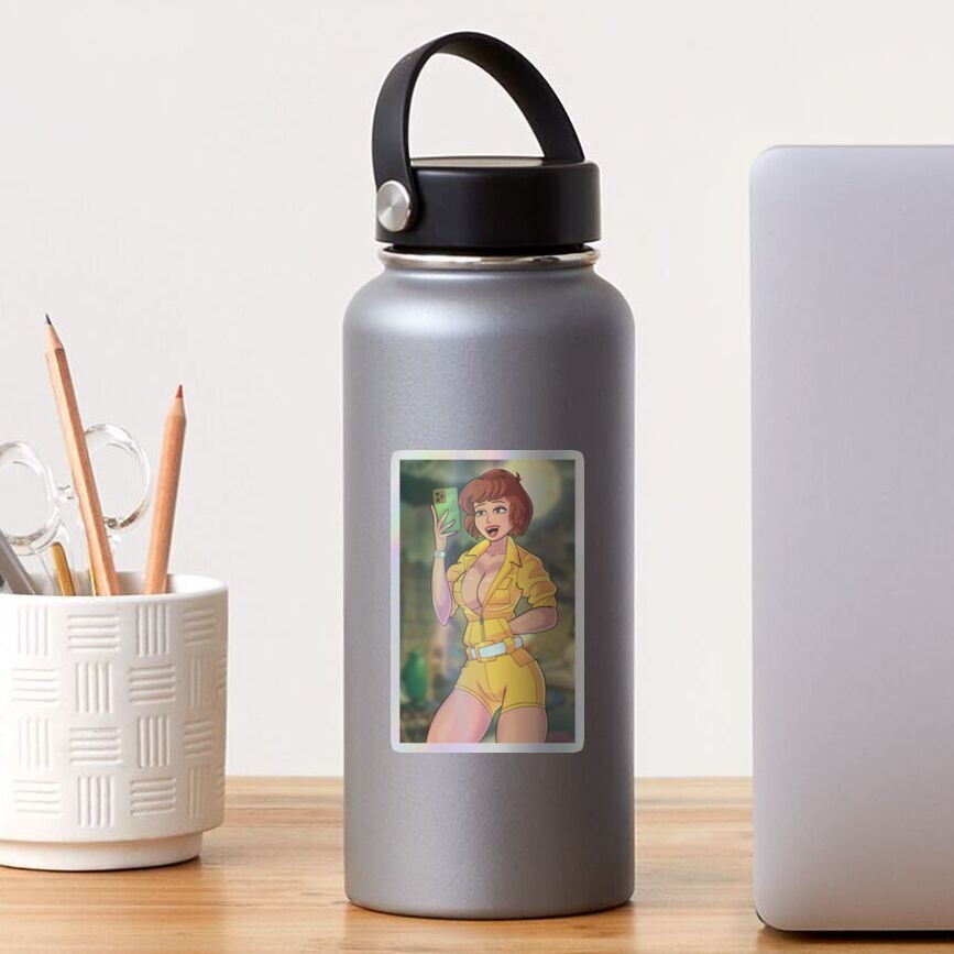 SELFIE - April O'Neil Sticker