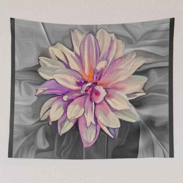 Item preview, Tiny Dahlia on B&W 11 designed and sold by BloomingbySJ.