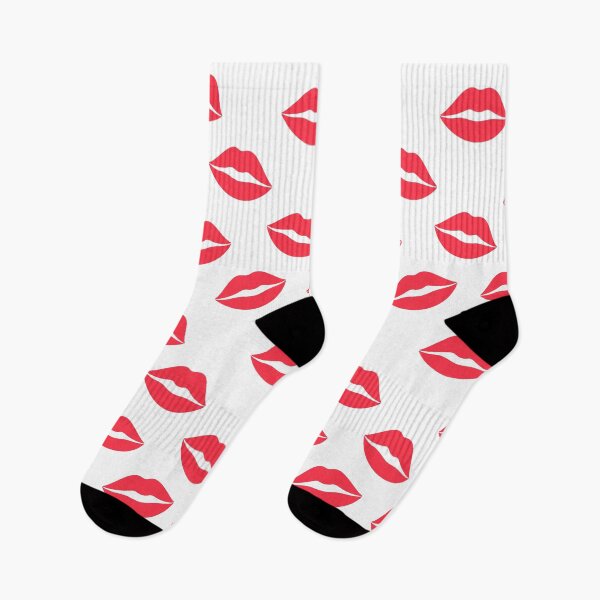Item preview, Vibrant Red Lips Seamless Pattern Design designed and sold by quickkdesign.