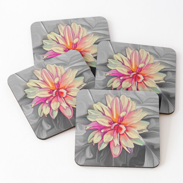 Item preview, Tiny Dahlia on B&W 12 designed and sold by BloomingbySJ.