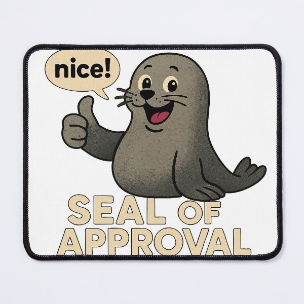 Item preview, Seal Of Approval Vintage designed and sold by Soap Club.