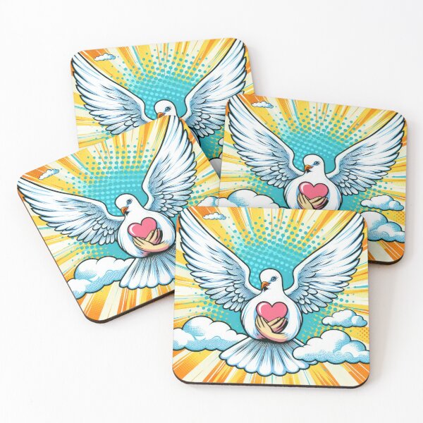 Item preview,  Superhero angel  white dove peace  in the sky,Angel,angel art,divine power,Superhero designed and sold by Expressions-Sel.