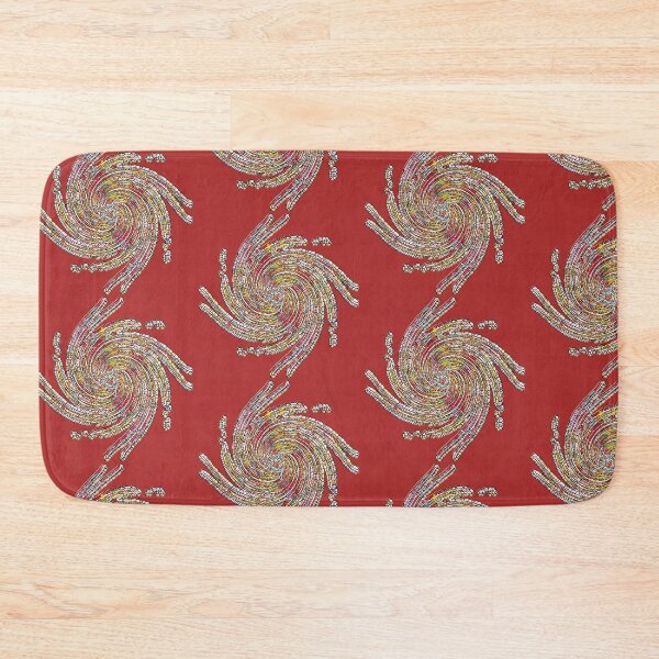 Item preview, Swirl Fractal Vortex Design Abstract Red Oriental designed and sold by DianeBP.