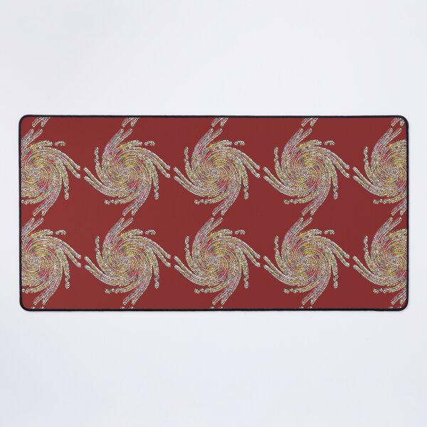 Item preview, Swirl Fractal Vortex Design Abstract Red Oriental designed and sold by DianeBP.