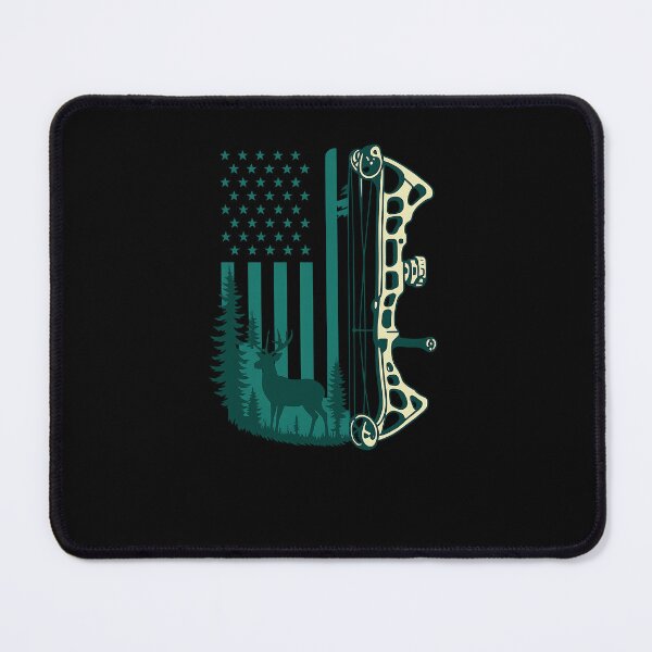 Item preview, Patriotic Bowhunting USA Flag Bow Archery Deer Hunting Wild designed and sold by diyoor.