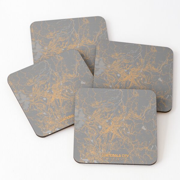 Item preview, Guatemala City Map - Bauhaus designed and sold by deMAP.